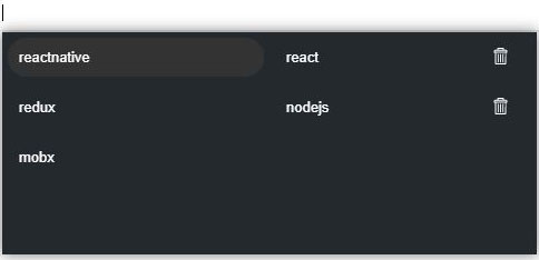 dark multi select component dark multi select component